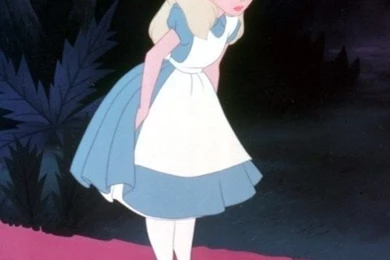 Alice In Wonderland Disney's Cartoon iPhone 4 Wallpapers