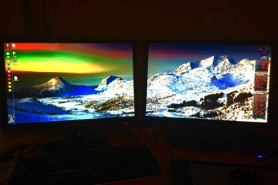 Set Up Windows Panoramic Wallpapers (Multi Monitor Desktop) With No ...