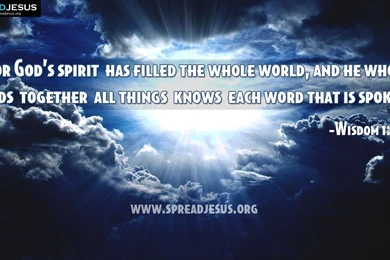 CHRISTIAN HD WALLPAPERS: HOLY BIBLE QUOTES Wisdom 1:7