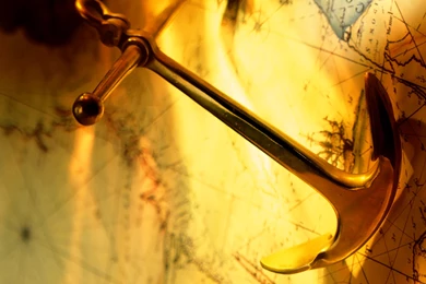 Brass Anchor And Old Map Wallpapers – Tales Of Modern Misanthropes ...