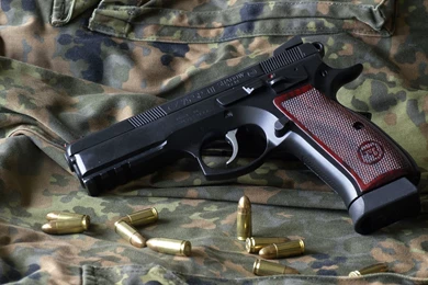 1 Cz 75 Sp01 Shadow Target Pistol HD Wallpapers