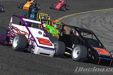 SPRINT CAR Race Racing Sprint Y Wallpapers