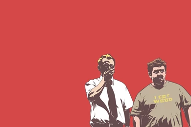 Nick Frost Shaun Of The Dead Simon Pegg Fan Art Movies Wallpapers ...