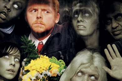 SHAUN OF THE DEAD Dark Horror Zombie F Wallpapers