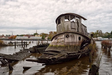 Vehicles Watercraft Ships Boats Wreck Hulk Shipwreck Decay Rotten ...