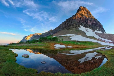 Sky Mountain Lake & Scenic Wallpapers