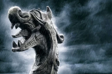 Download Wallpapers 1920x1080 Vikings, Drakkar, Tongue, Teeth ...