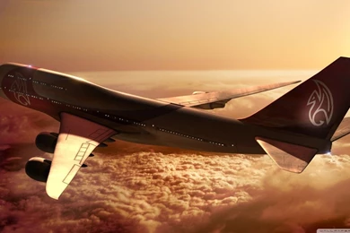 Boeing 747 Airplane HD Desktop Wallpapers : High Definition : Mobile