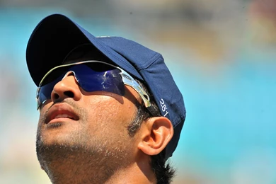 Mahendra Singh Dhoni Wicket Wallpapers