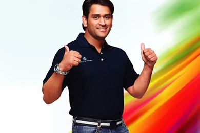 M S Dhoni Indian Cricketer Handsome Looks