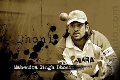 Official Cricket: MS Dhoni Wallpapers