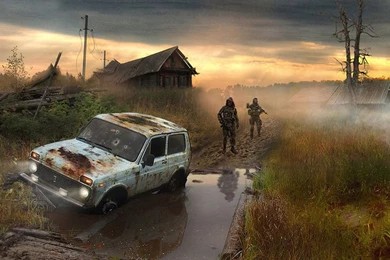 Wallpapers Stalker For Free Hq Area Marsh 1366x768