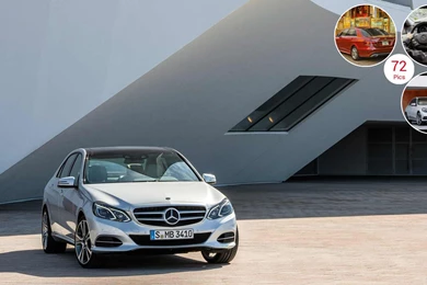 2014 Mercedes Benz E Class E 350 4MATIC   Front