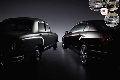 2010 Mercedes Benz E Class Sedan   Old And New