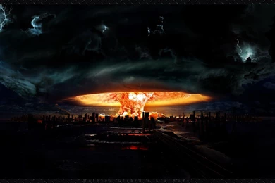 Apocalypto Cataclysm Cityscapes Clouds Explosions Wallpapers ...