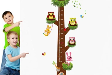 Diy Height Measuring Tree Wallsticker For Child,removable Pvc ...