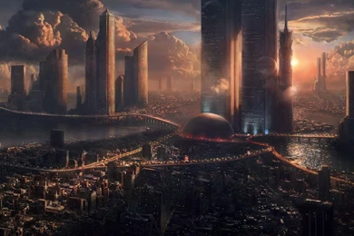 Modern City Wallpapers   Fantasy Wallpapers