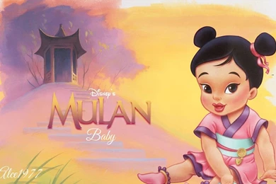 Mulan And Shang Baby   Wallpaper.