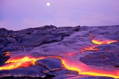 Volcano Lava Eruption   Wallpaper.