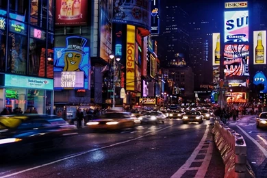 New York City Times Square Multicolor Wallpapers