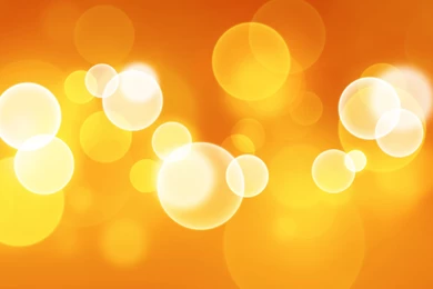 Yellow And Orange Bokeh Backgrounds