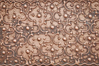 Metal Patterned Backgrounds Photograph By Tom Gowanlock