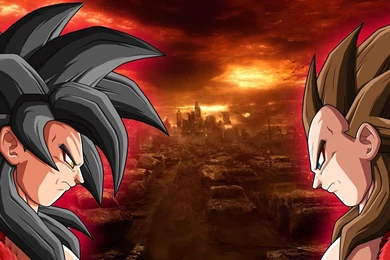 Goku Vs Vegeta   Dragon Ball Z Wallpapers   Anime Wallpapers