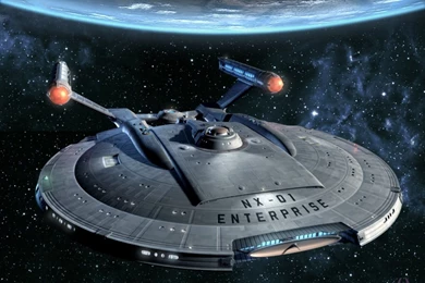 Star Trek Enterprise NX 01 Starship   Free Star Trek Computer ...