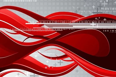 Red Abstract Futuristic Photo By Amirtes