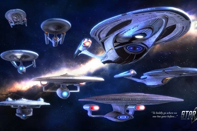 Share Can I Get A Federation Ships Through Time Photo? : Startrek