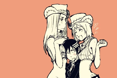 Death The Kid Elizabeth Thompson Patricia Thompson Soul Eater ...