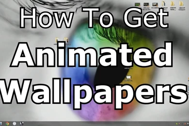 How To Get Animated 3D Wallpapers In Windows Vista/7/8   YouTube