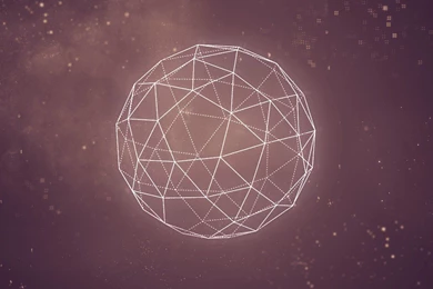 Space Abstract Graphic Wallpapers Geometry Minimalistic Pink Outer ...