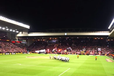 Anfield. Liverpool Vs Zenit. You'll Never Walk Alone   YouTube