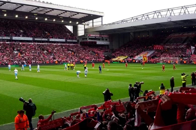 You'll Never Walk Alone   Anfield Road (with Aston Villa ...