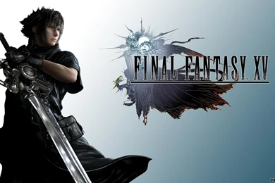 Final Fantasy XV Logo Desktop Backgrounds Wallpapers