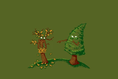 Comedy Trees Wallpapers   (