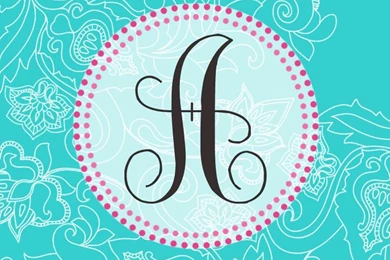 The Pink Elephant: MONOGRAM MADNESS!