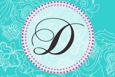 The Pink Elephant: MONOGRAM MADNESS!