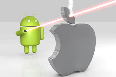 Wallpapers Android Vs Apple   Qiss.me