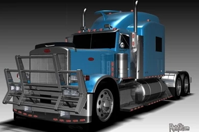 Light Blue Truck Computer – HD Wallpapers