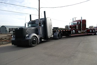 Peterbilt Semi Trucks Tractor Rigs Wallpapers