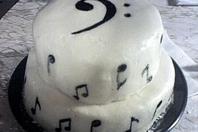 Bass Clef Cake By RachiePooh24 On DeviantArt