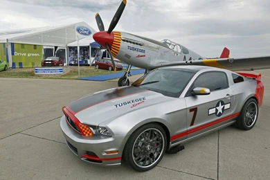 Ford Mustang Red Tails HD Wallpapers