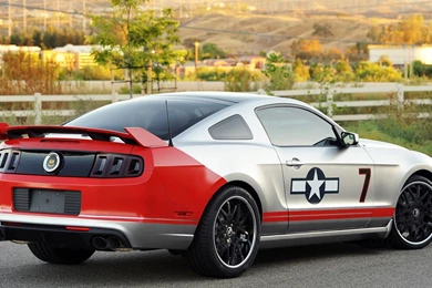 Download Wallpapers 3840x2160 Ford, Mustang, Gt, Red Tails, Ford ...
