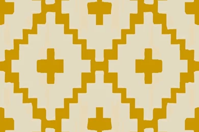 Southwest_ Diamond Chevron   Light Taupe On Gold Fabric ...