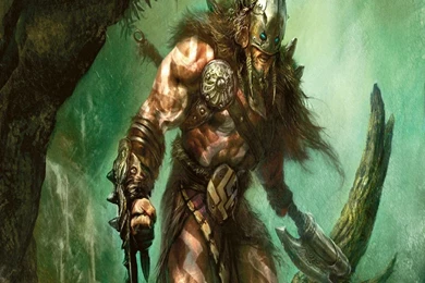 PAGAN WARRIOR WALLPAPER   (