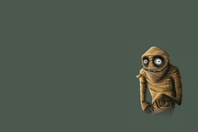 Download Wallpapers 1920x1080 Mummy, Monster, Bandages, Minimalism ...