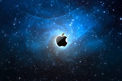 Apple Galaxy Blue think Different Apple Mac Desktop Wallpapers ...