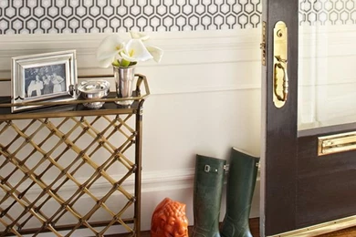 Wallpapers For Foyer   Contemporary   Entrance/foyer